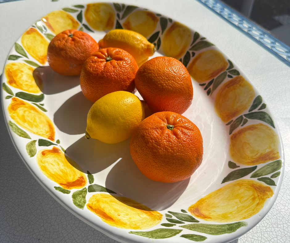 Mediterranean Lemon Platter (48cm X 30cm)